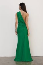 Vestido Zoe Verde Bandeira