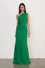 Vestido Zoe Verde Bandeira