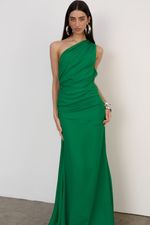 Vestido Zoe Verde Bandeira