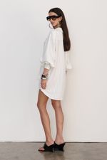 Maxi Camisa Assimétrica P&B
