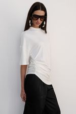 T- Shirt Drapê Off White