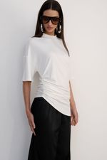 T- Shirt Drapê Off White