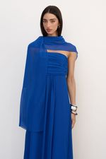 Echarpe Azul Royal