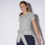 Camisa Malha Feminina Mescla Eleva