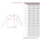 Camisa Manga Longa Branca Eleva