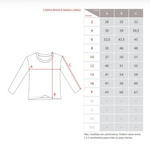 Camisa manga longa Escola Suiço-Brasileira