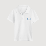 Camisa Polo Branca Escola Nova