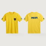 CAMISETA INFANTIL AMARELA MOPI