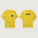CAMISETA MANGA LONGA AMARELA MOPI