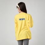 CAMISETA MANGA LONGA AMARELA MOPI
