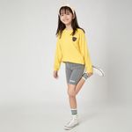 CAMISETA MANGA LONGA AMARELA MOPI