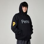 Casaco Hoodie Preto Pensi