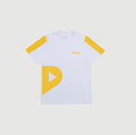 T-Shirt Pensi Branca/Amarelo INF/EFAI