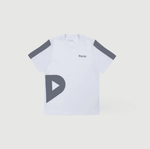 T-Shirt Pensi Branca/Grafite EM