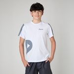 T-Shirt Pensi Branca/Grafite EM