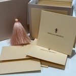 Kit Cartões Nude com Abelha + Envelopes + Caixa