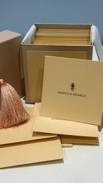 Kit Cartões Nude com Abelha + Envelopes + Caixa