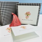 Kit Cartões Tulipa + Envelopes + Caixa