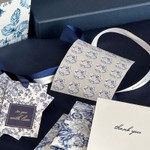 Kit Completo Papelaria Fiori Blue