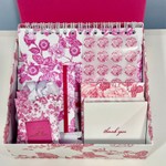 Kit Completo Papelaria Fiori Rose