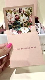 Kit Cartões Laços de Amor Silvia 2 + Envelopes + Caixa