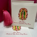 Kit Cartões Nossa Senhora de Guadalupe + Envelopes + Caixa