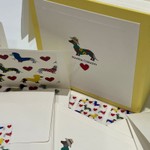 Kit Cartões Pet + Envelopes + Adesivos + Caixa