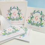 Kit Cartões Aquarela 3 + Envelopes + Caixa