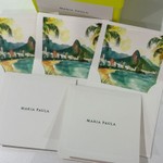 Kit Cartões Rio de Janeiro + Envelopes com forro + Caixa