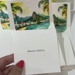 Kit Cartões Rio de Janeiro + Envelopes com forro + Caixa