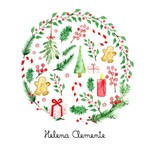 Kit Cartões Natal nº 30 + Envelopes