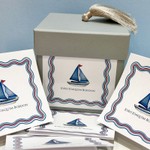 Kit Cartões Barco Joaquim + Envelopes + Caixa