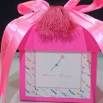Kit Cartões Maria Luiza + Envelopes com Forro + Adesivos + Caixa Personalizada