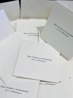 Kit Cartões Logomarca + Envelopes + Adesivos + Caixa