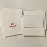 Kit Cartões Logomarca + Envelopes + Adesivos + Caixa