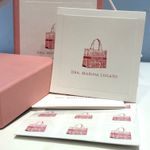 Kit Cartões Sandra bolsa DIOR + Envelopes + Adesivos + Caixa Personalizada