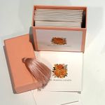 Kit Cartões Sandra bolsa DIOR + Envelopes + Adesivos + Caixa Personalizada