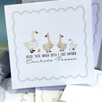Kit Cartões Família Cisne + Envelopes + Caixa Personalizada