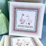 Kit Cartões Irmãos Cisne + Envelopes + Caixa Personalizada