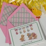 Kit Retangular Família Pintinhos