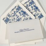Kit Retangular Coelho Toile Azul