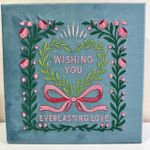 Caixa Memórias Everlasting LOVE azul petróleo