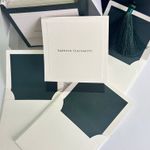 Kit Cartões Duplos Quadrados + Envelopes com Forro Liso