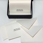 Kit Cartões Retangulares Moldura Relevo 