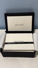 Kit Cartões Retangulares Moldura Relevo 