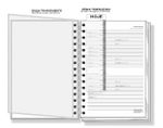 Caderno A5 Fiori Blue