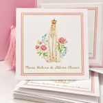 Kit Cartões Nossa Senhora de Fátima Aquarela