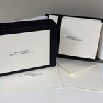 Kit Cartões Retangulares Moldura Relevo