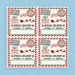 Etiquetas de/para Papai Noel - 10 un