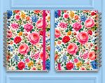 Caderno A5 Floral Cheio